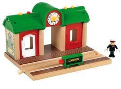 BRIO 33578 Vasútállomás hangokkal és fényekkel (71007466)