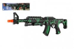 Teddies Szikrázó ARMY géppisztoly lendkerekes műanyag 62cm kártyán (UN47180)