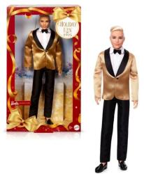 Mattel Barbie karácsonyi baba Ken szőke 2025