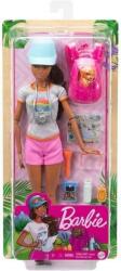 Mattel Barbie Wellness baba - kiránduláson HNC39