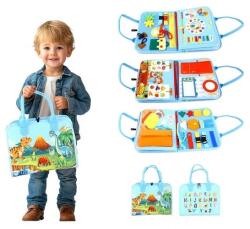 2Kids Toys Szenzoros elfoglaltságkönyv Dinoszauruszok 3 (DV07530)