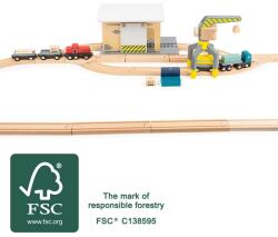 Legler Small Foot Freight depó tartozékokkal (DV02429)