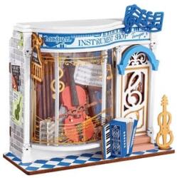 RoboTime 3D fa kirakó Miniatűr ház mini Hangszerbolt (DV08733)