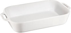 Staub Rectangular Dish Ceramic, white, 34x24cm (40511-151-0)