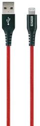 SCHWAIGER USB-Kabel 2.0 St. A->Apple Lightning 1, 20m rot (LPRO410501) - vexio