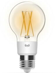 Yeelight Smart Filament Bulb, Wireless, 6W, 700 lm, lumina calda (2700K), compatibil cu Google Assistent, Amazon Alexa, Apple HomeKit (6924922202172)