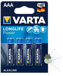 VARTA Elem micro VARTA Longlife Power AAA 4-es