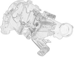 CHRYSLER Pompa de Apa (set) Jeep Compass Patriot 2.1d/2.2d 12.10 (68090692AB)