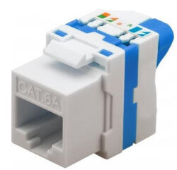 TECHLY CAT 6a KeyStone RJ45 Jack UTP unshielded Tooless IWP-MD C6A/UROTT (028580)