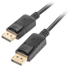 Spacer CABLU video SPACER, DisplayPort (T) la DisplayPort (T), 1m, rezolutie maxima 4K (3840 x 2160) la 60 Hz, negru, "SPVC-DPM-DPM-4K60-1.0" (timbru verde 0.18 lei) (SPVC-DPM-DPM-4K60-1.0)