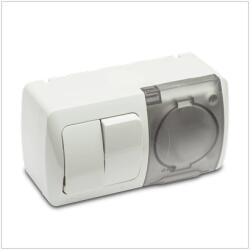 Elbi Eva-modul Comutator+priza cu CP cu Capac Pt (CPCPTE)