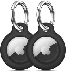 Tech-Protect Husa Tech Protect Rough 2 Pack Apple AirTag Black (5906302360710) Geanta voiaj