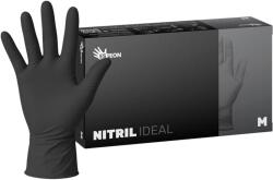 Espeon Gloves Nitril Ideal3 Black mănuși din nitril, fără pudră mărime M 100 buc