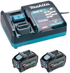 Makita akku szett 40v vmax dc40ra+2xbl4050f 1911v6-0