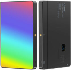 ULANZI LT003 RGB LED lámpa, 10" átmérő, 2500-9000K, 15W, 20 effekt, 8000mAh (UL-3099)