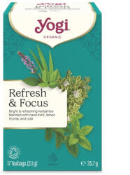 YOGI TEA Yogi® Frissesség és fókusz bio tea 35, 7 g