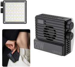 ULANZI LE20 20W RGB fotó videó LED lámpa, 3200lux, CRI95, ventillátoros hűtés (UL-L090) - flylite