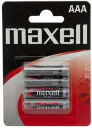 Maxell Mikroceruza elem AAA R03 Zn 1, 5V 4 db / bliszter (18711B)