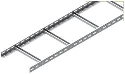 BAKS 466350 DUP500H60/3 kábellétra 60×500×3000 mm, szalaghorganyzott, anyagvastagság 1, 5 mm, villamos kábelek nyomvonalvezetéséhez (466350)