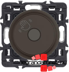 Legrand Céliane érintésmentes nyomó vagy kapcsoló, fekete, CNCM0003-K (CNCM0003-K)