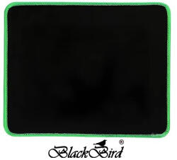 BlackBird Egérpad Gamer NanoGlide 21x25cm 3mm vastag zöld varrott szegély (BH1833) - itbay