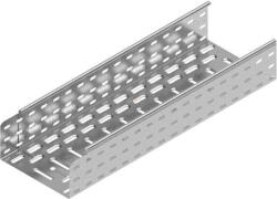 BAKS 111116 KGJ300H100/3 kábeltálca 100×300×3000 mm szalaghorganyzott 1, 0 mm anyagvastagság, villamos kábelek nyomvonalvezetéséhez (111116)
