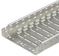 OBO kábeltálca RKSM Magic, gyorsösszekötővel 60x300x3050, felületkezelés nélkül, utókezelt, nemesacél 6047657 (6047657)