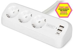 ASSMANN DIGITUS 3 Plug + 3 USB 1,5 m (DA-70626)