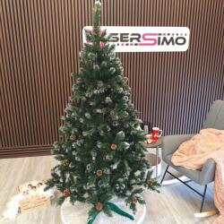 Brius Brad artificial Christmas Deluxe, Lidia Nins cu conuri, 2D, 200cm (U-Lidia-WTCones-200)