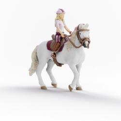 Schleich Schleich, Horse Club, Sofia si Blossom, Iapa de rasa pura araba, set, 42713 Figurina