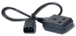 APC by Schneider Electric APC C14/BS1363 0.6m Fekete 0, 6 M C14 csatlakozó (AP9881) (AP9881)