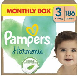 Pampers Harmonie 3 Midi 6-10 kg 186 pcs