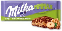Milka MMMax Nutty Choco ostyás táblás tejcsokoládé 270 g (3980)