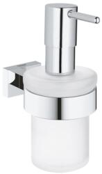 GROHE Essentials Cube szappanadagoló, tartókonzollal króm (GR-40756001)