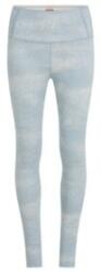 Icebreaker Merino 260 Oasis Vertex High Rise Leggings Chillwave Women Pantaloni SNOW/ZINC BLUE/J S
