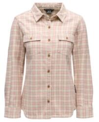 Black Diamond Project Twill LS Shirt Women Cămașă cu mânecă lungă Chalk-Mineral Red XS