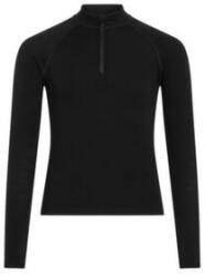 icebreaker Merino 260 Oasis LS Half Zip Kids Tricou cu mânecă lungă Black 14