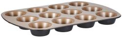 Stanley Rogers Ceramabake Kerámia Muffinsütő Forma 12 Adagos, PFAS PTFE PFOA Mentes, Egészséges Tapadásmentes Bevonat, Cupcake Tálca, Pezsgő