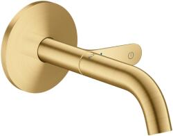 Hansgrohe One Rejtett mosdócsaptelep, leeresztővel, EcoSmart, szálcsiszolt arany 48180250 (48180250)