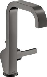 Hansgrohe Citterio magas kifolyós mosdócsaptelep, polírozott fekete króm 39034330 (39034330)
