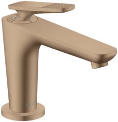 Hansgrohe Citterio C, Cubic Cut kialakítás, Mosdócsaptelep leeresztővel, EcoSmart, CoolStart, szálcsiszolt vörösarany 49021310 (49021310)