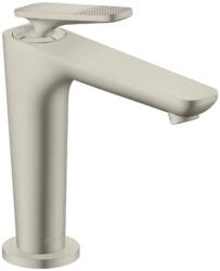 Hansgrohe Citterio C, Cubic Cut kialakítás, Mosdócsaptelep leeresztővel, EcoSmart, CoolStart, rozsdamentes acél hatás 49041800 (49041800)