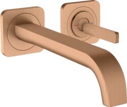 Hansgrohe Citterio E Falsík alatti, fali mosdócsaptelep, szálcsiszolt bronz 36106140 (36106140)