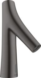 Hansgrohe Starck Organic Elemes működtetésű elektronikus mosdócsaptelep előre állítható hőmérséklet szabályozással, szálcsiszolt fekete króm 12172340 (12172340)