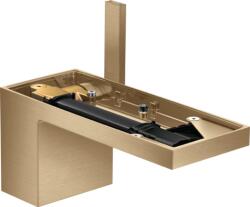 Hansgrohe MyEdition Mosdókagyló-keverő Push-Open kiöntővel, szálcsiszolt bronz / tányér nélkül 47012140 (47012140)