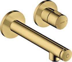 Hansgrohe Uno Mosdókagyló keverő, rejtett beépítéshez, Select 165, polírozott arany 45112990 (45112990)
