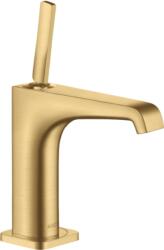 Hansgrohe Citterio E mosdó csaptelep 130 nem zárható leeresztővel, szálcsiszolt arany 36101250 (36101250)