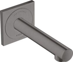 Hansgrohe Uno elektronikus mosdócsaptelep falsík alatti, fali szereléshez, szálcsiszolt fekete króm, 165 45110340 (45110340)