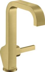 Hansgrohe Citterio magas kifolyós mosdócsaptelep, szálcsiszolt sárgaréz 39037950 (39037950)