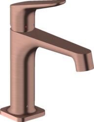 Hansgrohe Citterio M egykaros mosdócsaptelep 100 automata lefolyó-garnitúrával 34010 310 (, szálcsiszolt vörösarany 34010310) (34010310)